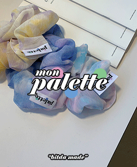 [palette♡] 오로라 슈슈 hair string (3color)