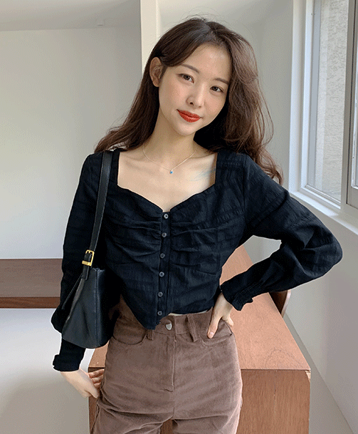 헤빈스셔링 blouse (2color)