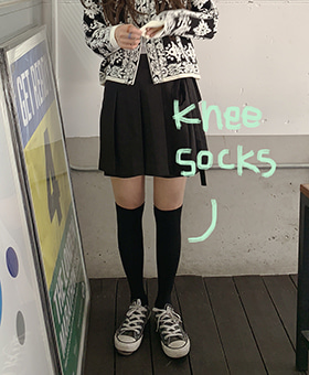 레비올 knee socks (3color)