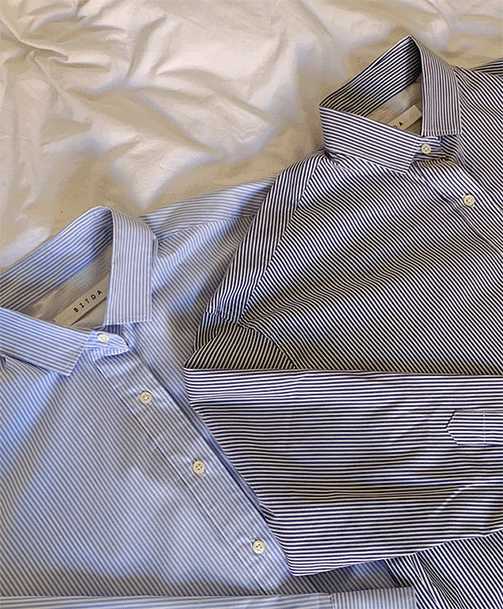 [palette♡] color stripe shirt (3color)